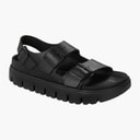 Birkenstock Damen Milano klobige Sandalen Schwarz