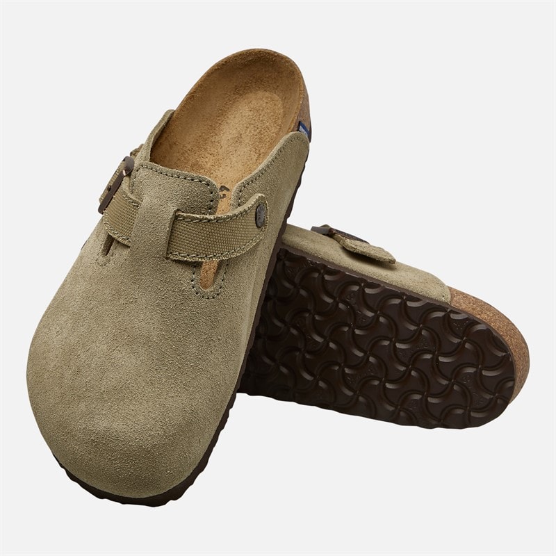 Birkenstock Boston Klompen Faded Khaki - Afbeelding 4