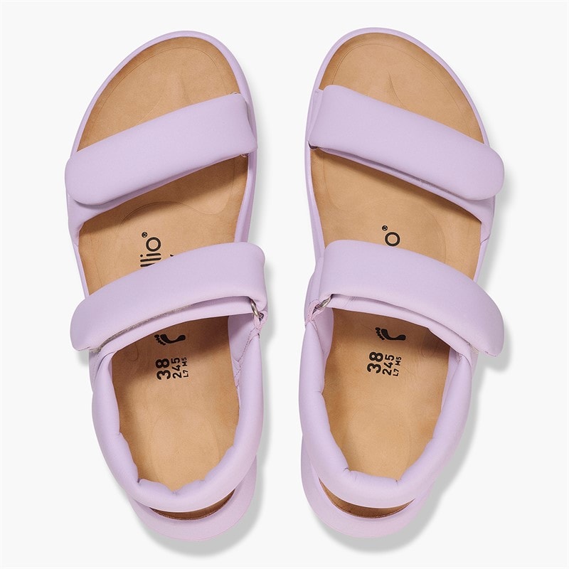 Birkenstock Sandały na kostce Theda dla niej kolor Crocus – zdjęcie  3
