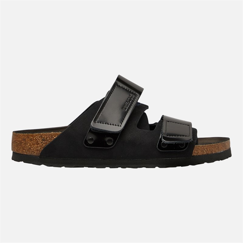 Birkenstock Dames Uji Dubbele Band Sandalen Zwart