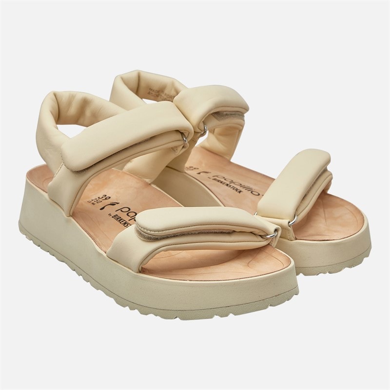 Birkenstock Damen Theda Knöchel Riemen Sandalen Ecru - Bild 2