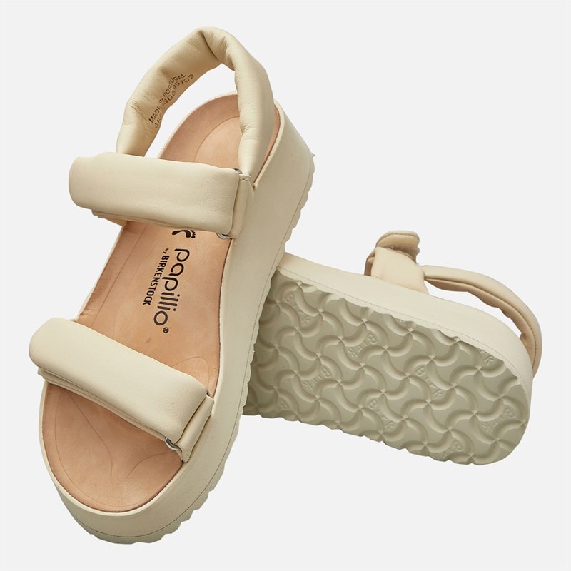 Birkenstock Damen Theda Knöchel Riemen Sandalen Ecru - Bild 4