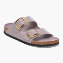 Birkenstock Dames Arizona Dubbele Gesp Sandalen Faded Purple