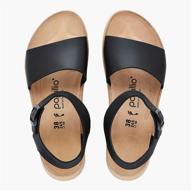 Birkenstock Dames Glenda Enkelband Sandalen Zwart - Afbeelding 3