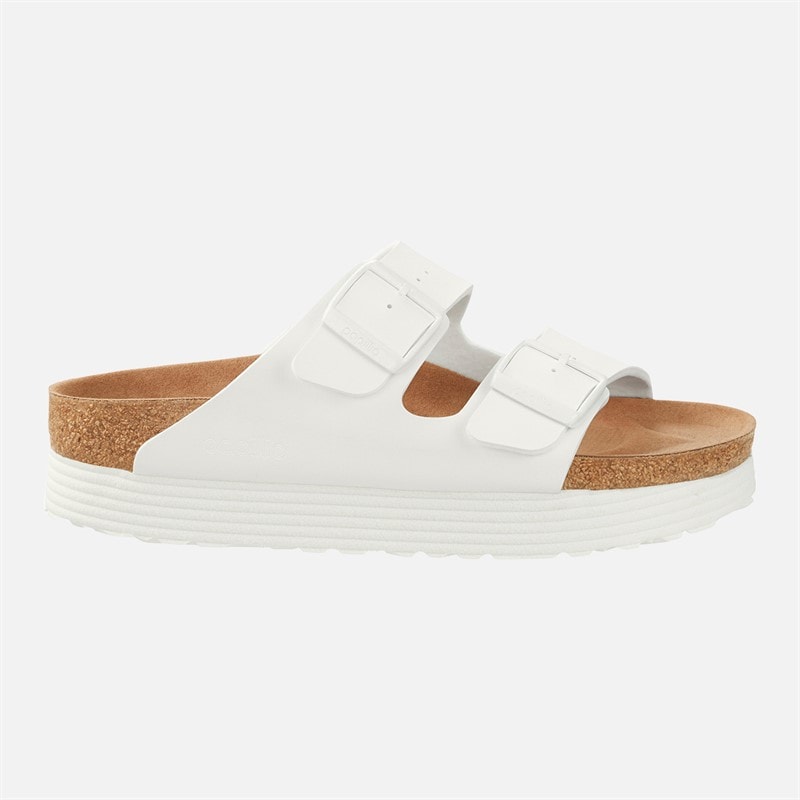 Birkenstock Sandales Arizona Femme à coupe étroite et double bride Blanc - Image 2