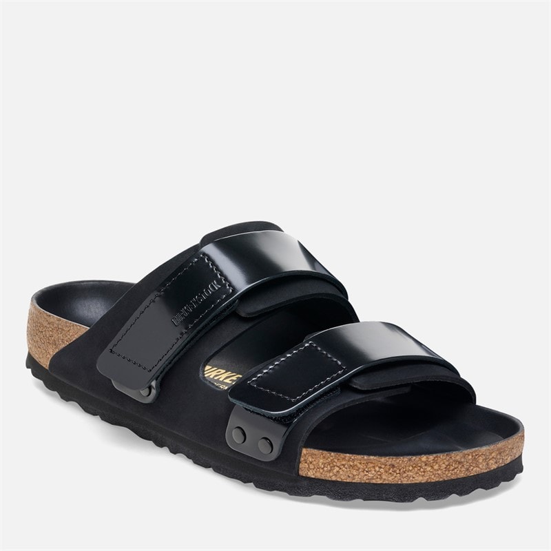 Birkenstock Dames Uji Dubbele Band Sandalen Hoogglans zwart - Afbeelding 2