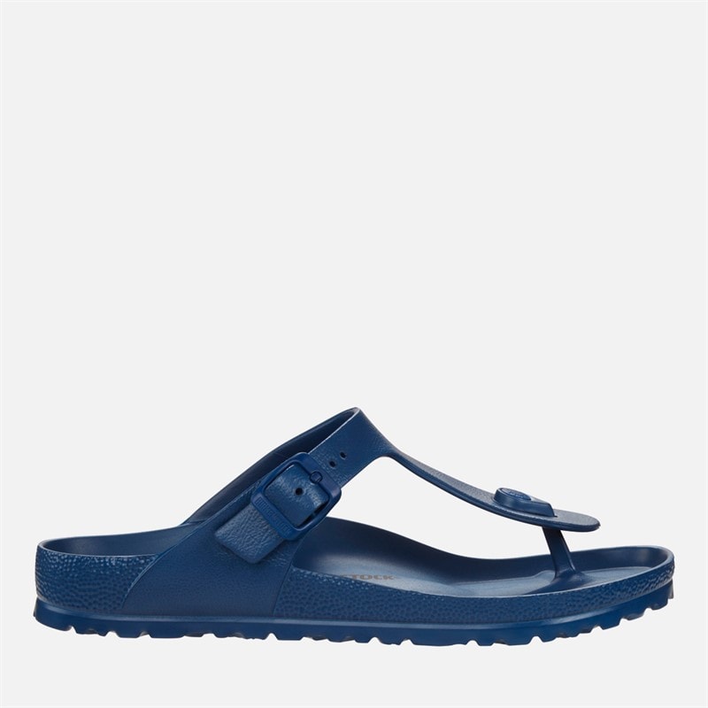 Birkenstock Sandales Femme Gizeh Eva Brides à l'Orteil Bleu Marine