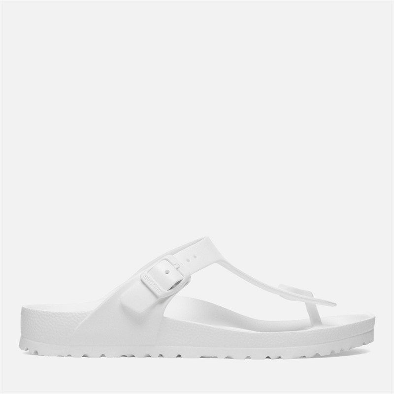 Birkenstock Damen Gizeh EVA Zehentrenner Sandalen Weiß