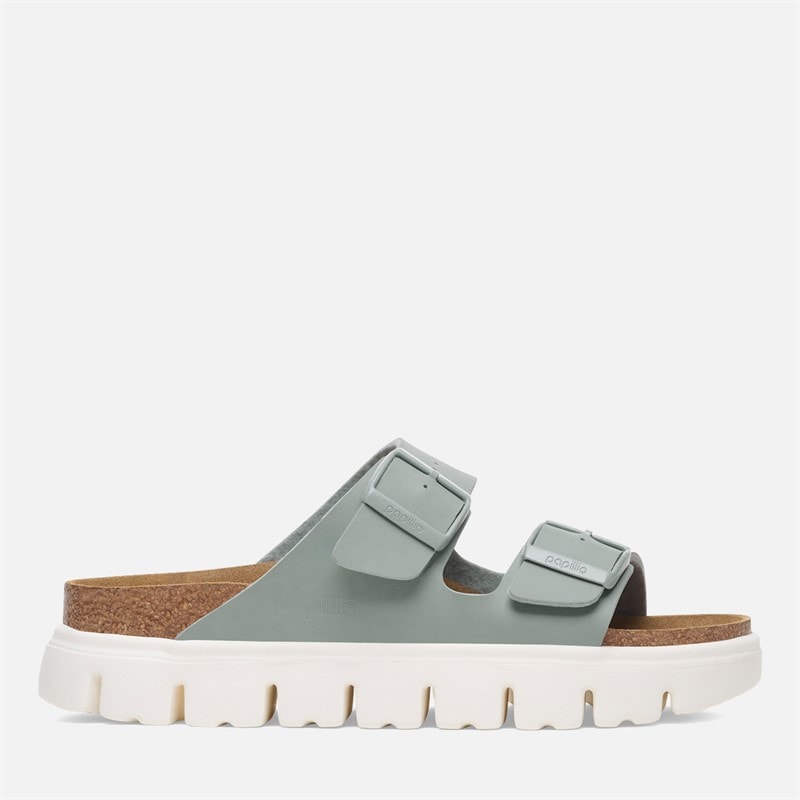 Birkenstock Sandales Chunky à Double Bride Arizona Femme Sauge Pure