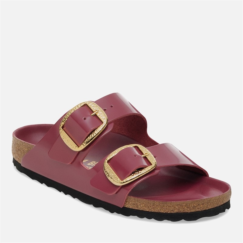 Birkenstock Damen Arizona Big Buckle Zweistreifen Sandalen Hochglanz Zinfandel - Bild 2
