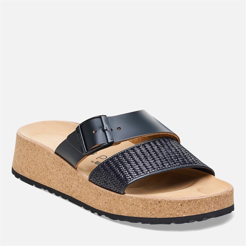 Birkenstock Sandales Femme Almina à Double Brides Noir - Image 2