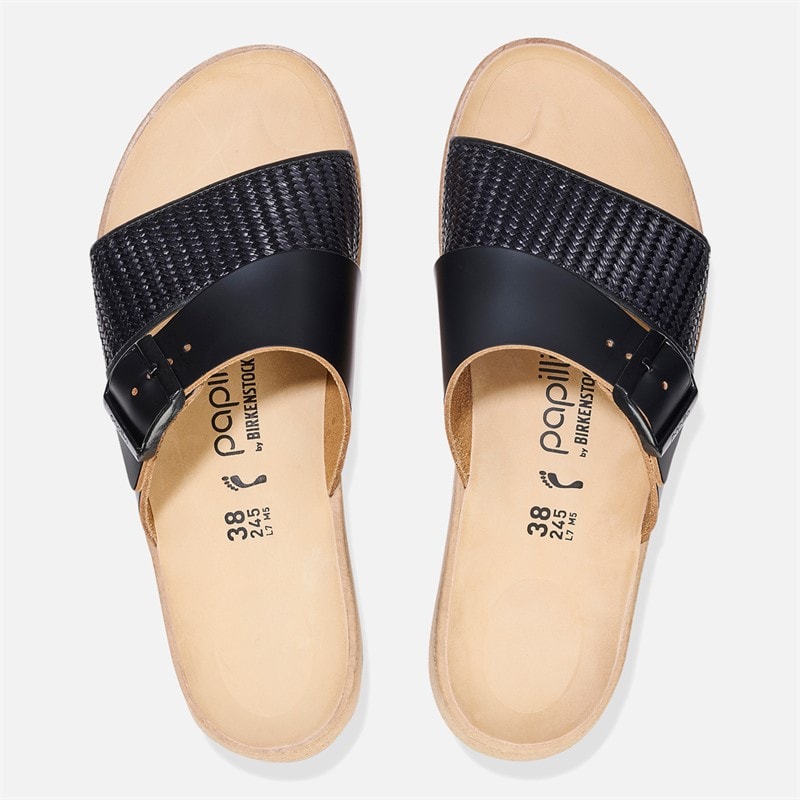 Birkenstock Sandales Femme Almina à Double Brides Noir - Image 3