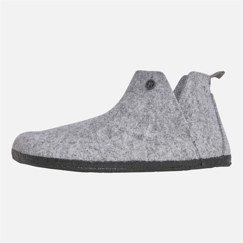 Birkenstock Andermatt Hausschuhe Hellgrau