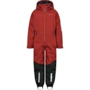 True North Fille Combinaison Imperméable Oxford Rouge Foncé