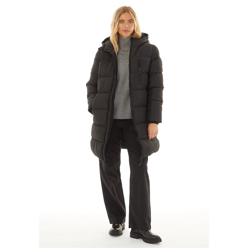 True North Dames Zink Gunilla Jas Zwart - Afbeelding 4