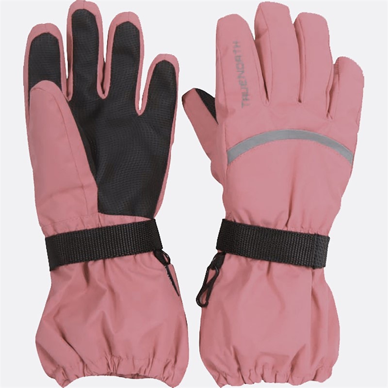 True North Mädchen wasserdichte Handschuhe Pink - Bild 1