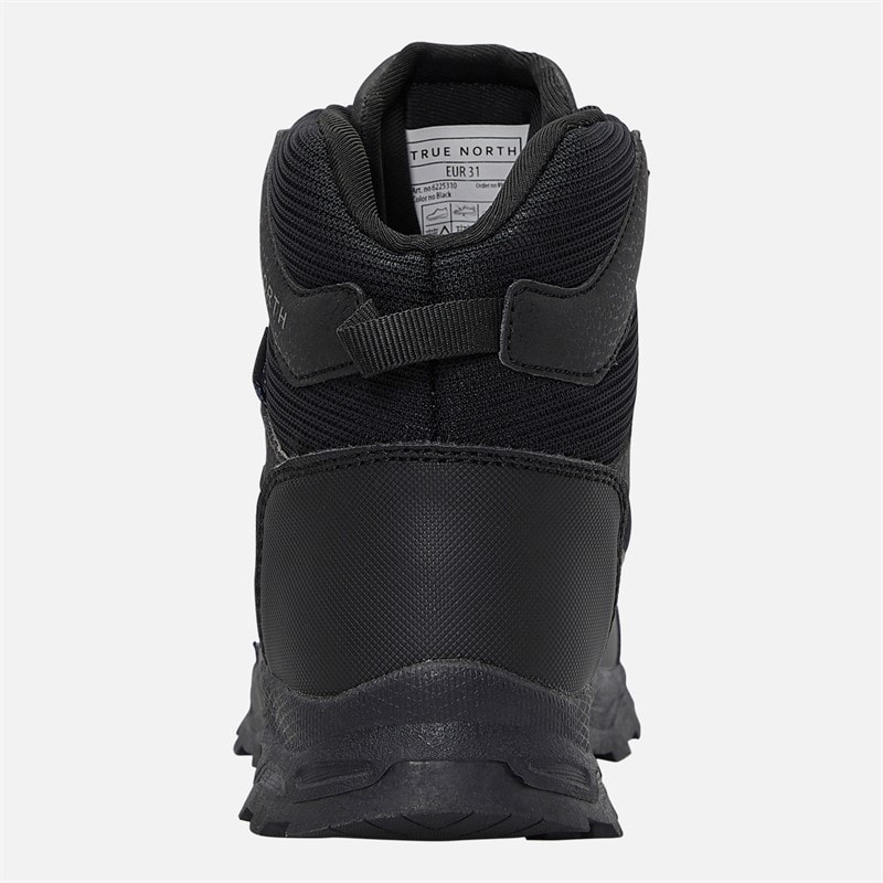 True North Kinder Schneesturm Schuhe Schwarz - Bild 3