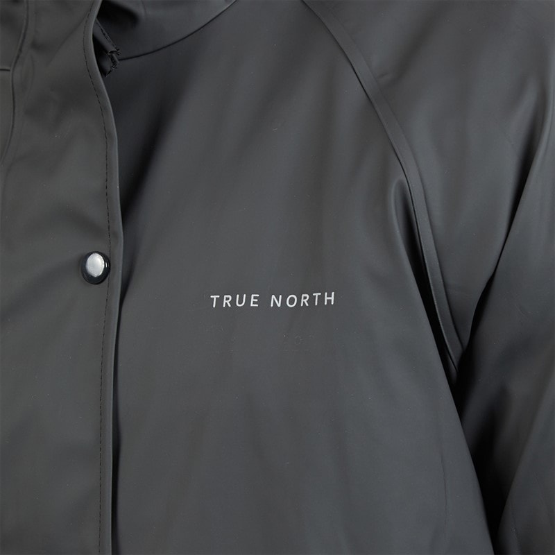 True North Heren PU Jas Zwart - Afbeelding 3