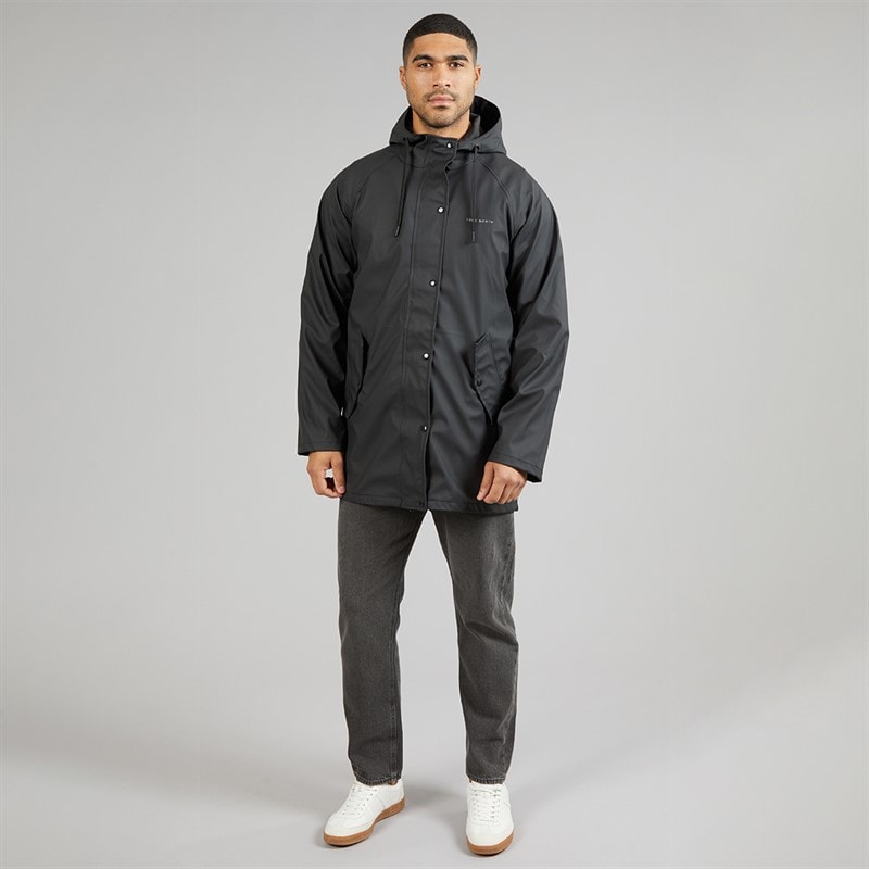 True North Heren PU Jas Zwart - Afbeelding 4