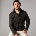 True North Herren Flatfleece Jacke Schwarz