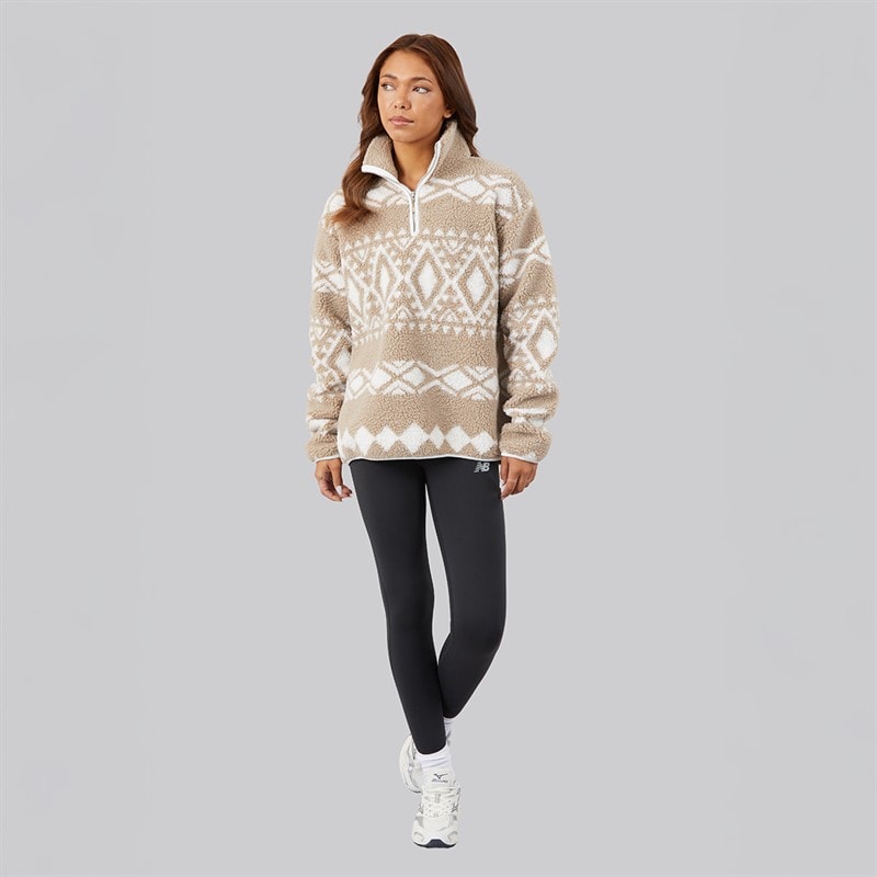 True North Damen Cissi Fleece Beige Comb - Bild 4