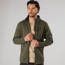 True North Herren Flatfleece Jacke Dusty Olive