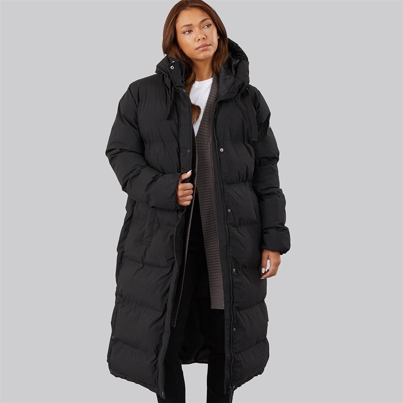 True North Damen Paulina Mantel Schwarz - Bild 1