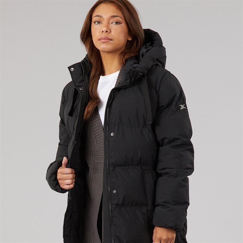 True North Damen Paulina Mantel Schwarz - Bild 3