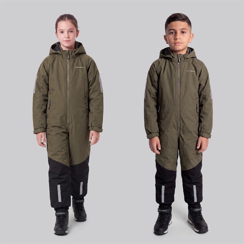 True North Combinaison de ski Imperméable Enfant en tissu Oxford Tarmac