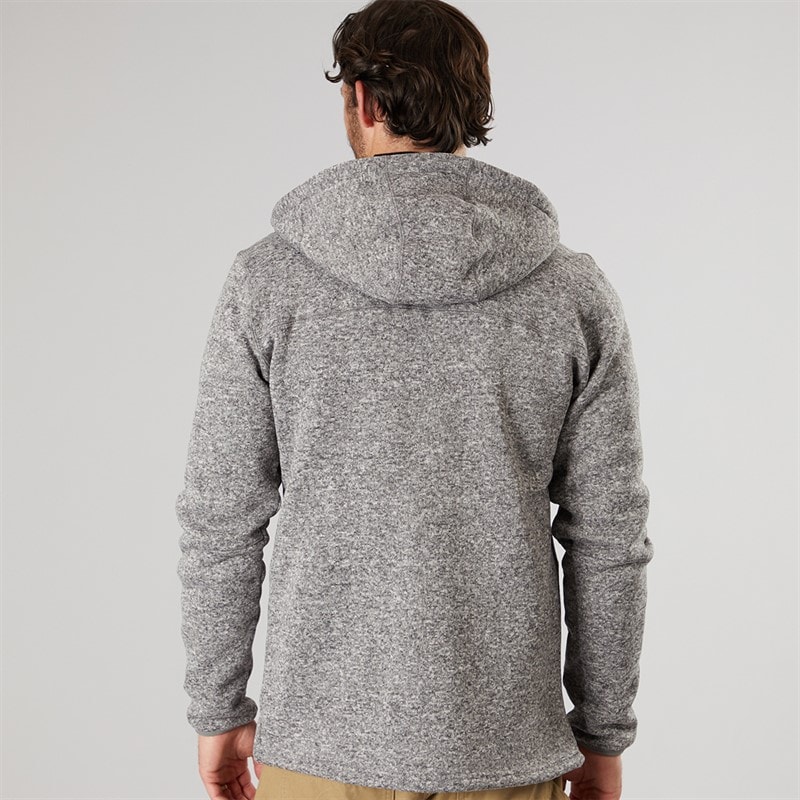 True North Herren Flatfleece Jacke Dunkelgrau Dk-Grey - Bild 2
