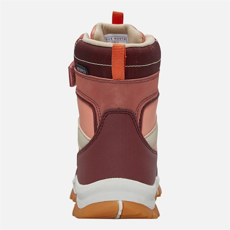 True North Kinder wasserdichte Schneeflocken Stiefel Rosa - Bild 3