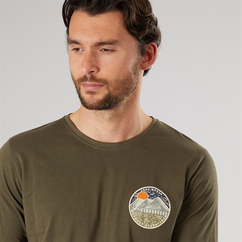 True North Herren Langarm T Shirt Pine - Bild 3