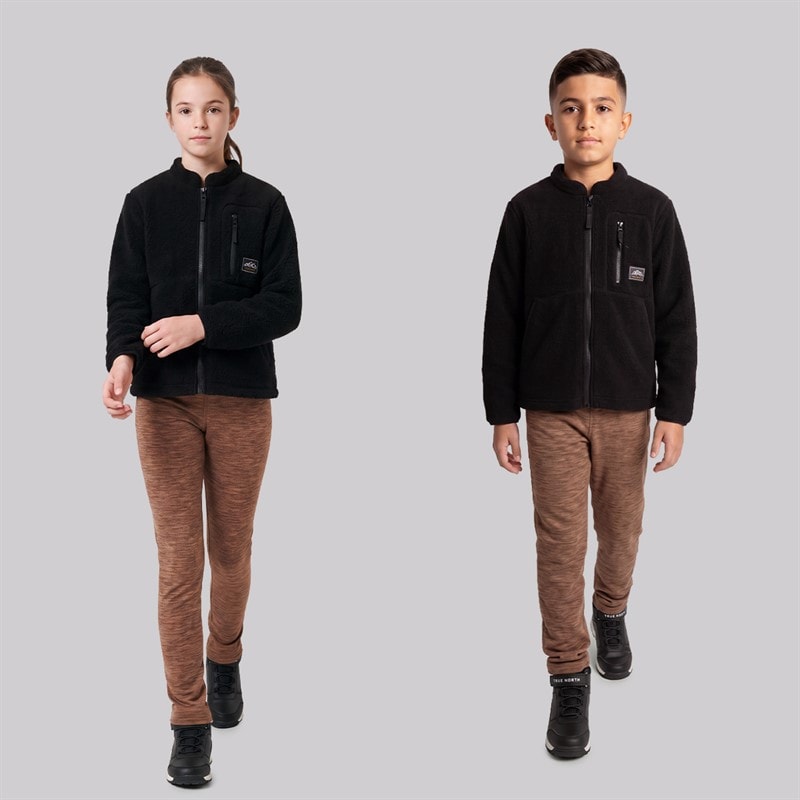 True North Kinderen Stapel Jas Zwart - Afbeelding 3