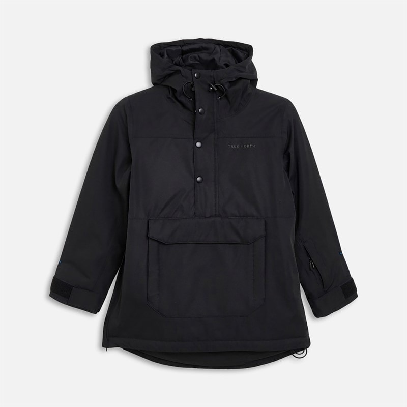 True North Kinder Stretch wasserdichte Anorak Jacke Schwarz - Bild 1