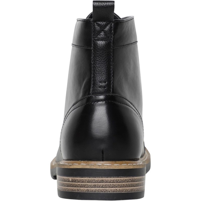 Ben Sherman Herenschoenen Tram Toe Cap Zwart - Afbeelding 3