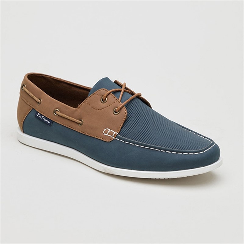 Ben Sherman Heren Oceanic Bootschoenen Licht Marineblauw - Afbeelding 2