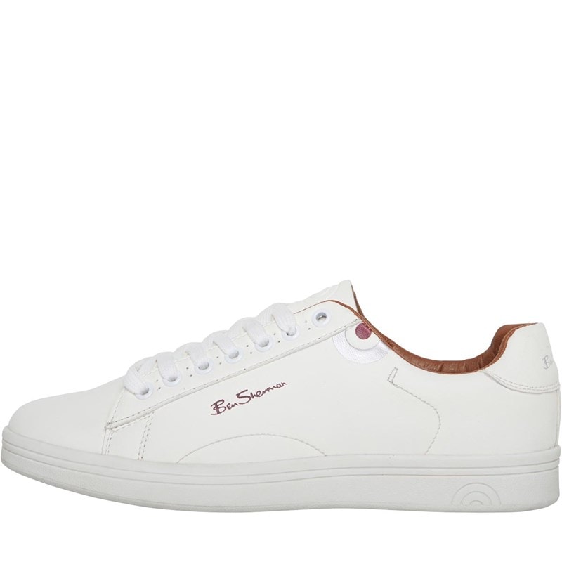 Ben Sherman Heren Storm Sneakers Wit - Afbeelding 1