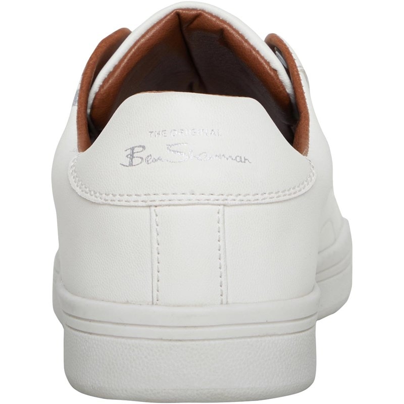 Ben Sherman Heren Storm Sneakers Wit - Afbeelding 3