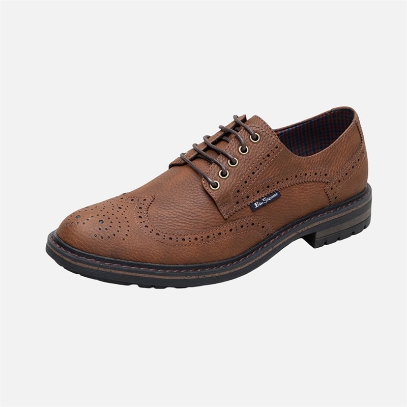 Ben Sherman Chaussures Brogues Spitfire Homme Caramel - Image 2