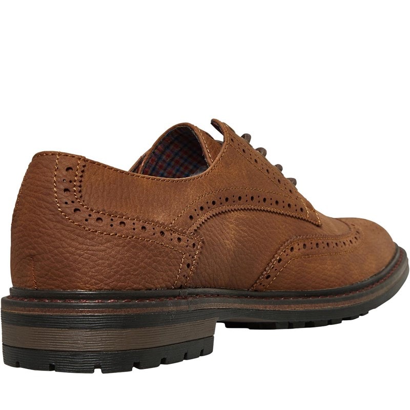 Ben Sherman Herenschoenen Spitfire Brogue Caramel - Afbeelding 5