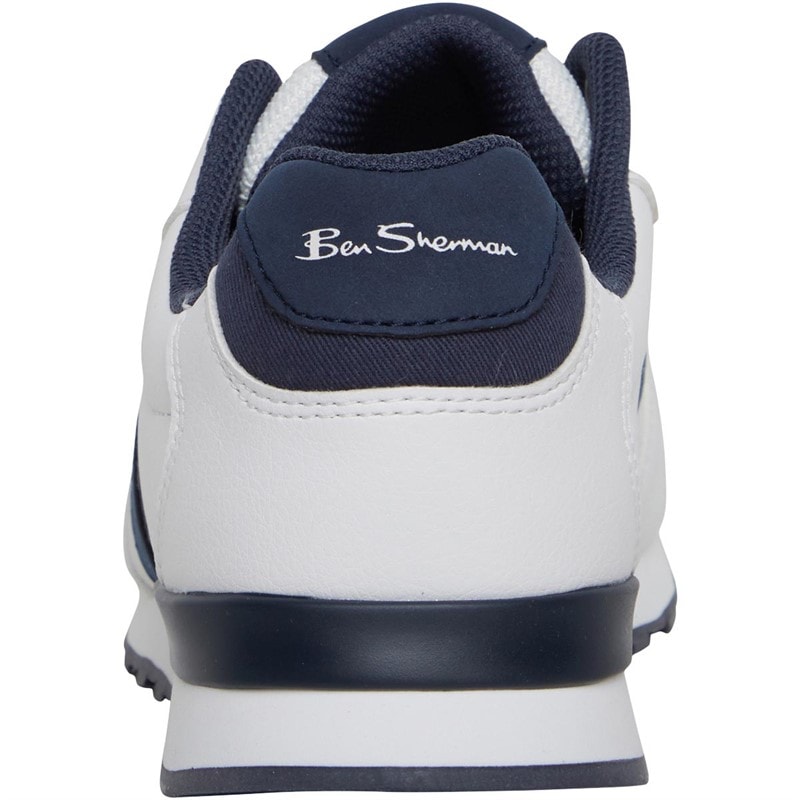 Ben Sherman Baskets Owen Retro Homme Blanc - Image 3