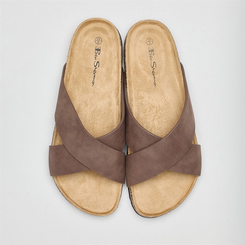 Ben Sherman Heren Sandalen Bruin - Afbeelding 3