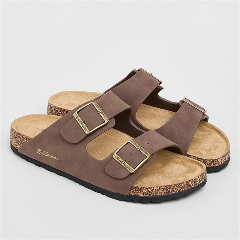 Ben Sherman Herren Tonic Sandalen Braun - Bild 2