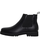 Ben Sherman Heren Chelsea Boots Zwart Grain/Zwarte Zool