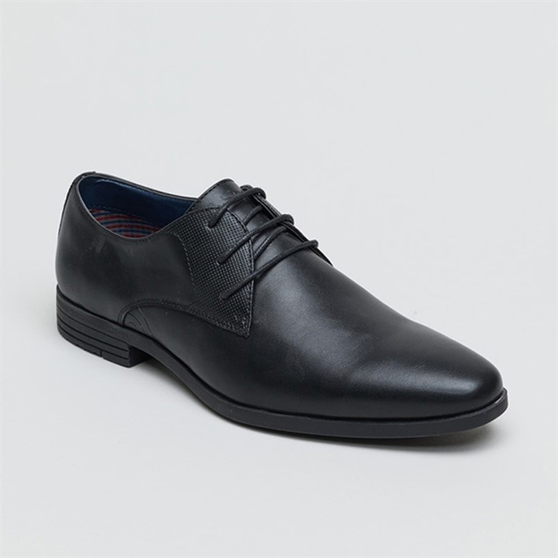 Ben Sherman Heren Derek Derby schoenen Zwart - Afbeelding 2