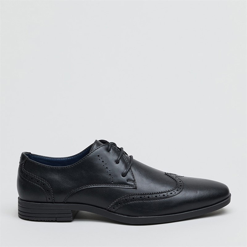 Ben Sherman Heren Clive Brogues Zwart - Afbeelding 1