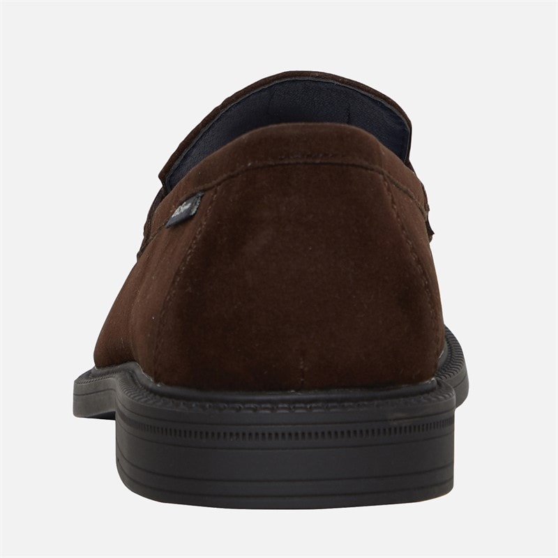 Ben Sherman Heren Chancery Instappers Bruin - Afbeelding 4