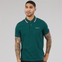 Ben Sherman Polo Homme à double pointe Jade