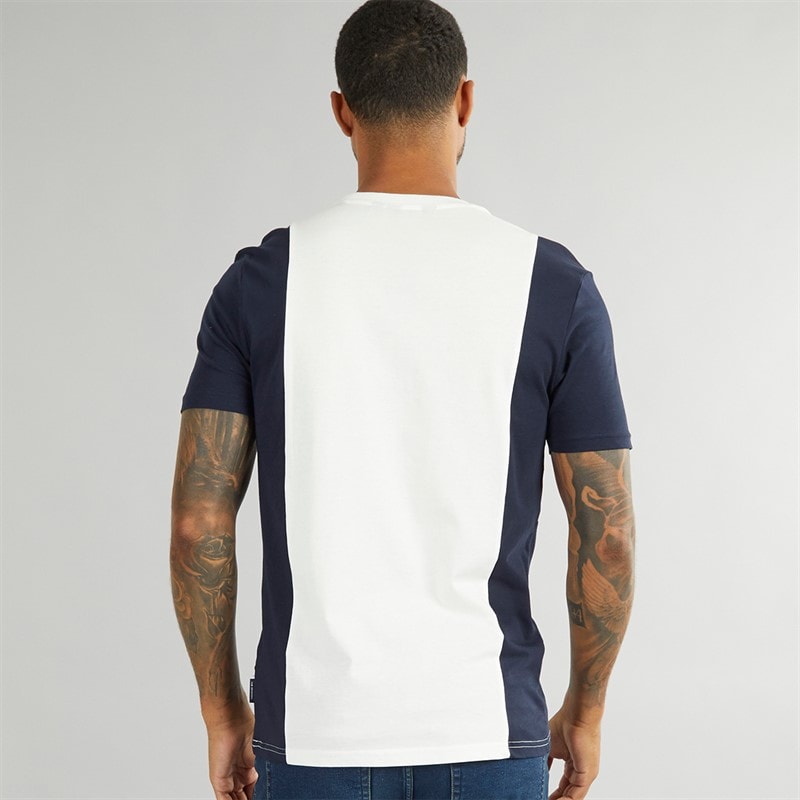 Ben Sherman Heren Vintage Sports T-shirts Ecru - Afbeelding 2