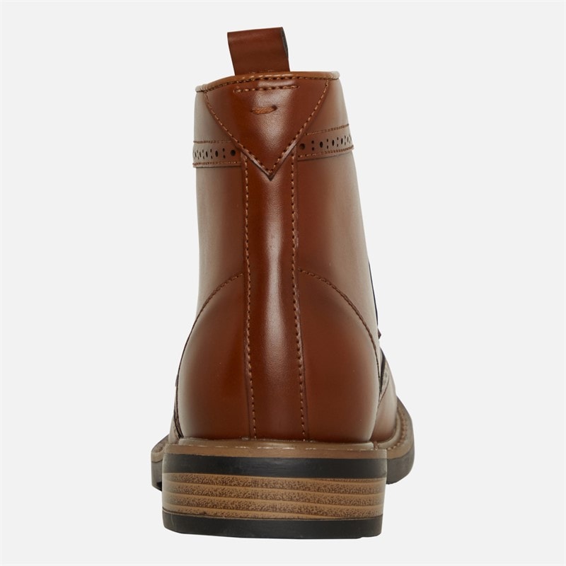 Ben Sherman Herenschoenen Templeton Brogues Bruin Gepolijst - Afbeelding 3